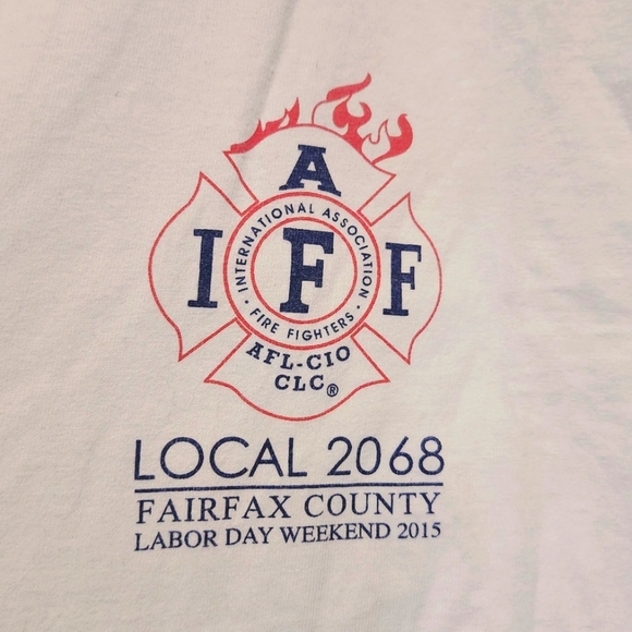 Firefighter IAFF MDA t-shirt Brand New XL - Picture 2 of 3